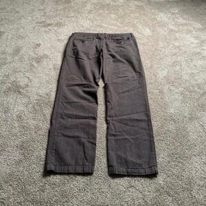 HUGO BOSS GREY "BIAS" STRAIGHT LEG TROUSERS